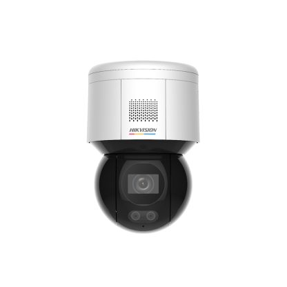 Camera supraveghere rotativa Speed Dome IP PTZ WiFi Hikvision Full Color Acusense DS-2DE3A400BW-DE-W(F1)(T5), 4MP, 4 mm, lumina alba 30 m, slot card, microfon, detectie miscare, PoE, 16x