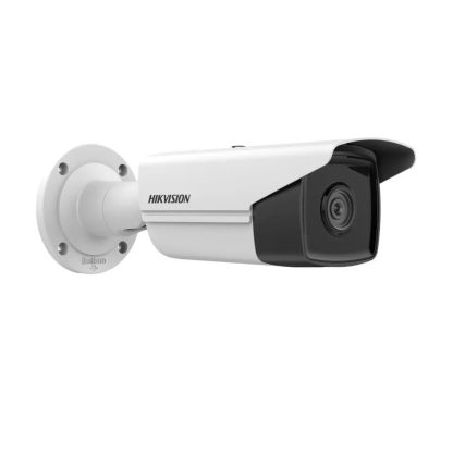 Camera supraveghere exterior IP Hikvison DS-2CD2T43G2-2I4, 4 MP, IR 60 m, 4 mm, slot card, PoE