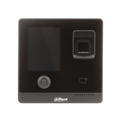 Cititor biometric de interior Dahua ASI1212F, ecran tactil 2.8 inch, PIN, card, amprenta, 30.000 utilizatori, 150.000 evenimente