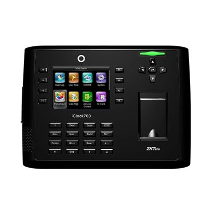 Cititor de proximitate biometric ICLOCK-700, 8000 amprente, 200000 evenimente, 12 Vcc