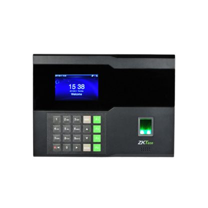 Controler de acces IP biometric ZKTeco TA-IN05A-W-1, WiFi, ecran 2.8 inch, parola, 3.000 amprente, 10.000 carduri, 100.000 evenimente