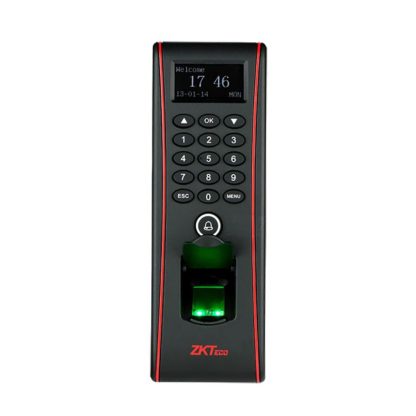 Cititor de proximitate biometric standalone TCP/IP ZKTeco ACO-TF1700-1, EM, 125 KHz, cod PIN, 3.000 ampente, 10.000 carduri, 50.000 evenimente