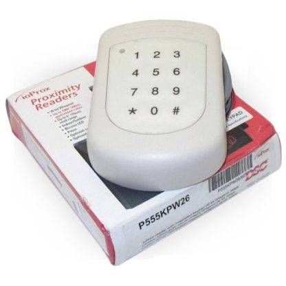 Cititor de proximitate cu tastatura DSC P555KPW26, Wiegand