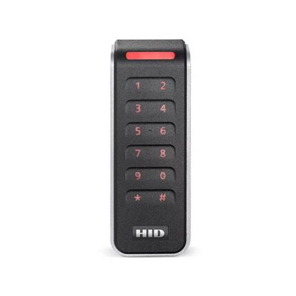 Cititor de proximitate cu tastatura Hid Signo 20KNKS-00, OSDP, Wiegand, NFC, 13.56 MHz, 125 kHz