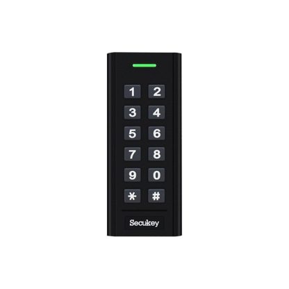 Cititor de proximitate cu tastatura OSDP Secukey XK6-RX, EM/Mifare/HID, IP66, interior/exterior