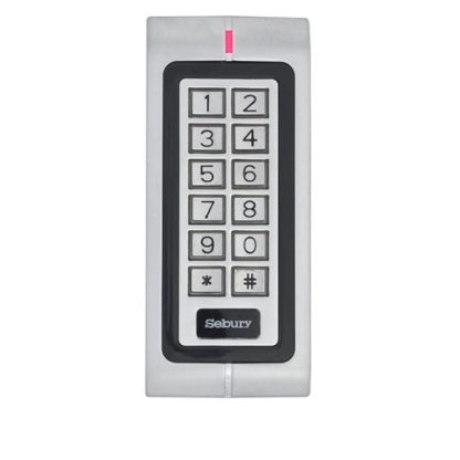 Cititor de proximitate cu tastatura Sebury W1-A, 1200 coduri, 1200 cartele, 12-24 V