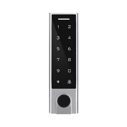 Cititor biometric standalone WiFi cu card si tastatura touchscreen Secukey HF3-WiFi, EM 125Khz, compatibil Tuya