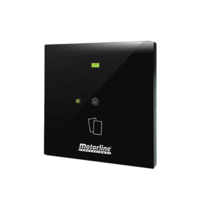 Cititor de proximitate pentru interior Motorline MPXRQ1MWS, RS485, Mifare, cod QR