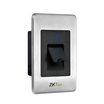 Cititor de proximitate RFID ZKTeco FR1500A-WP-MIFARE, RS-485, 13.56 MHz, amprenta