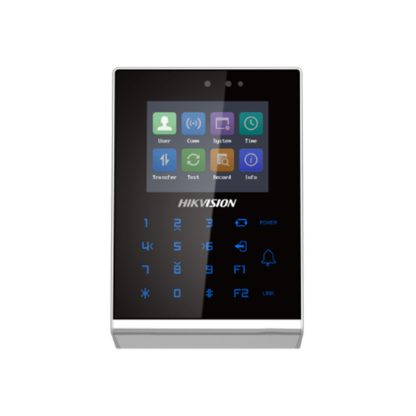 Cititor de proximitate standalone cu tastatura RFID Hikvision DS-K1T105AM, WiFi, 2.8 inch, Wiegand, Mifare, 100.000 carduri, 300.000 evenimente