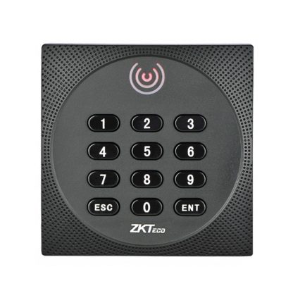 Cititor de proximitate ZKTeco ACC-ER-KR614-OSDP, cartela, cod PIN, 125 KHz