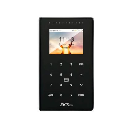 Cititor proximitate si pontaj standalone Zkteco ACO-SC800-1-W-B, 125 KHz, 500000 carduri, 200000 useri