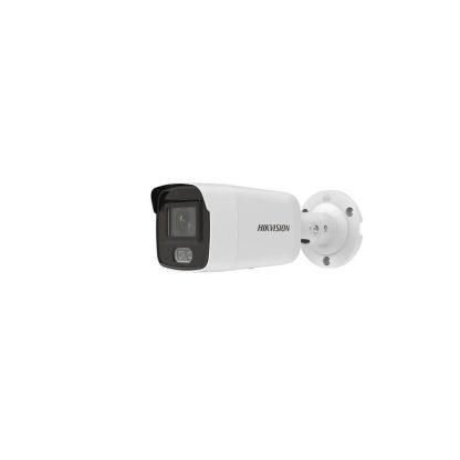 Camera supraveghere IP exterior Hikvision ColorVu DS-2CD2047G2-L2C, 4MP, 2.8 mm, lumina alba 40 m, slot card, PoE