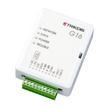 Comunicator GSM panou alarma G16 Trikdis TX-G16_2G, 18 V