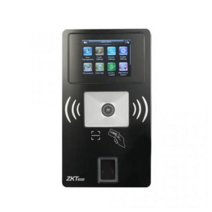 Controler de acces biometric IP ZKTeco ACO-BR1200-FB-1, ecran 2.8 inch, 10.000 carduri, 10.000 amprente, 150.000 evenimente