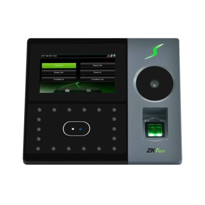 Controler de acces IP biometric ZKTeco TA-PFACE-202G-1, ecran 4.3 inch, 600 palme, 2.000 amprente, 1.200 fete, 10.000 carduri, 100.000 evenimente