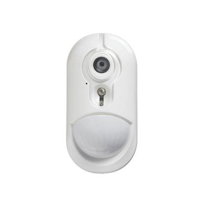 Detector de miscare wireless PIR cu camera DSC NEO PG8934P, 12 m, 90 grade, 320x240p, IR 10 m, pet immunity, microfon, 868 MHz