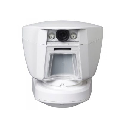 Detector de miscare wireless Quad PIR cu camera DSC NEO PG8944, 12 m, 90 grade, 320x240p, IR 10 m, pet immunity, antimasking, 868 MHz