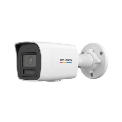 Camera supraveghere IP exterior Hikvision ColorVU DS-2CD1027G2H-LIU, 2 MP, 2.8 mm, IR/lumina alba 30 m, PoE