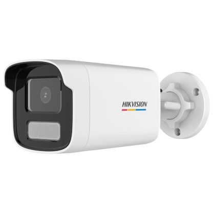 Camera supraveghere IP exterior Hikvision ColorVu DS-2CD1T57G0-L-4C, 5 MP, 4 mm, lumina alba 50 m, PoE