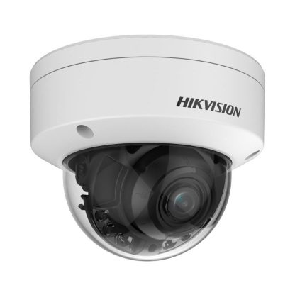 Camera supraveghere IP Dome HikVision Smart Hybrid Light ColorVu DS-2CD2787G2HT-LIZS, 8 MP, 2.8-12 mm, IR/lumina alba 40 m, slot card, detectie miscare, protectie perimetrala, PoE