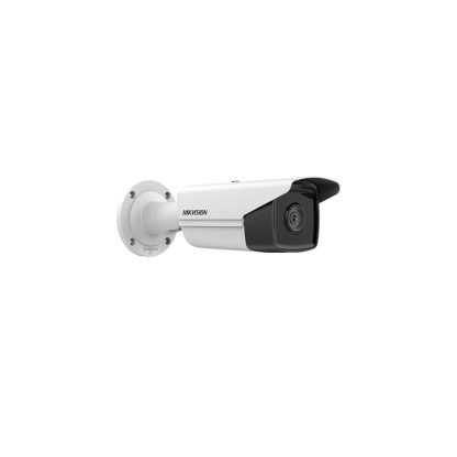 Camera supraveghere IP exterior Acusense Hikvision DS-2CD2T43G2-2I6, 4 MP, 6 mm, IR 60 m, slot card, PoE