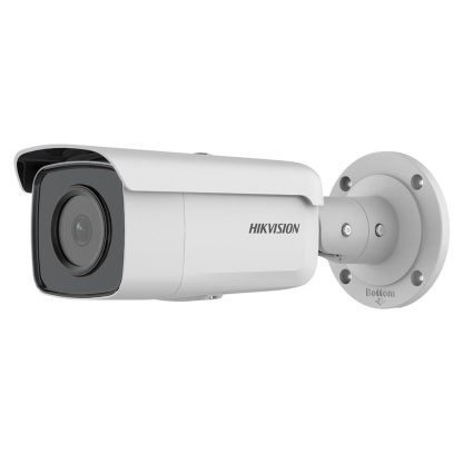 Camera supraveghere exterior IP Hikvision AcuSense DS-2CD2T66G2-2I2C, 6 MP, IR 60 m, 2.8 mm, slot card, PoE