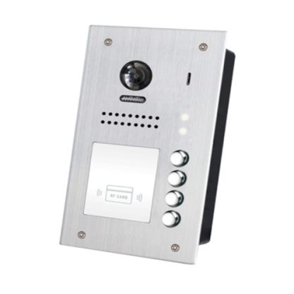 Videointerfon de exterior DT607F-ID-S4, RFID, 320 utilizatori, 4 abonati