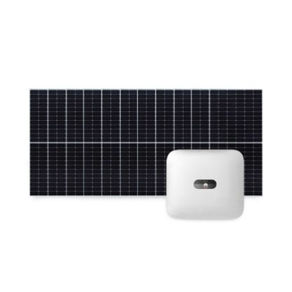 Sistem fotovoltaic 5kW, invertor trifazat On Grid WiFi si 11 panouri Canadian Solar, 120 celule, 460W