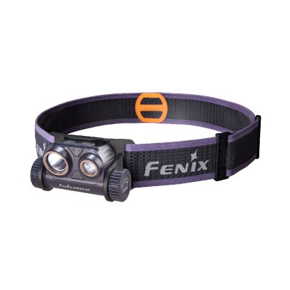 Lanterna reincarcabila pentru cap Fenix HM65R-DT Dark Purple, 1500 lumeni, 170 m