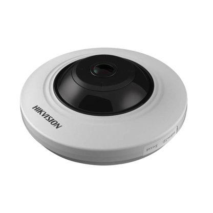 Camera supraveghere IP Dome Fisheye Hikvision DS-2CD2935FWD-I, 3 MP, 1.16 mm, IR 8 m, slot card, PoE