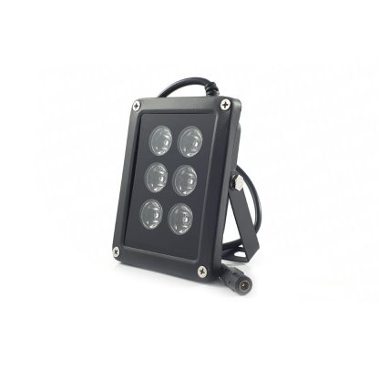 Iluminator IR de exterior Acvil IR6-15, 30 m, 15 grade