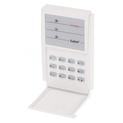 Tastatura LED Satel INT-SZ-GR, 3 butoane functionale, iesire yala electrica, monitorizare usa