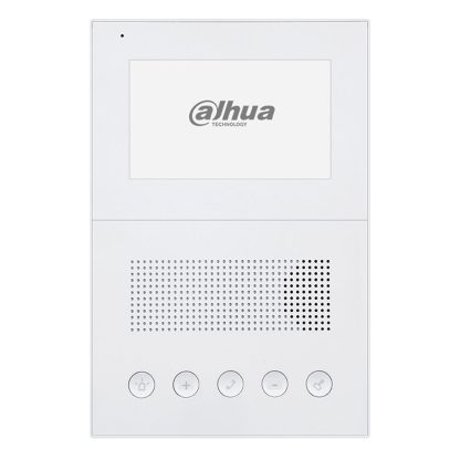 Interfon IP de interior Dahua VTH2201DW, aparent, 4 intrari, 10-15 V