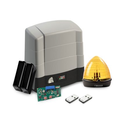 Kit automatizare poarta culisanta Roger Technology KIT BG/1804 HS, 1800 Kg, 650 W, 36V