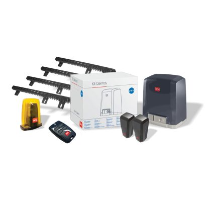 Kit automatizare porti culisante BFT DEIMOS-AC-800-SL-DN-4XCREMALIERA, 800 Kg, 230 V, limitator electromecanic