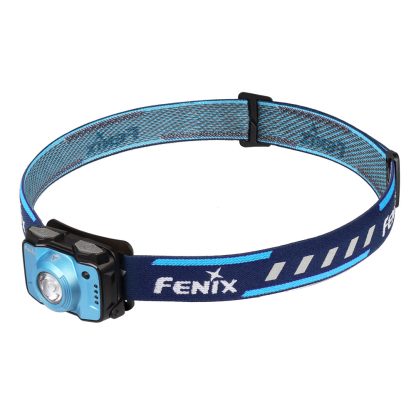 Lanterna reincarcabila pentru cap Fenix HL12R, 400 lumeni, 64 m, albastru