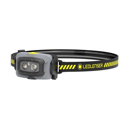 Lanterna reincarcabila pentru cap Led Lenser HF4R Work, 500 lumeni, 130 m