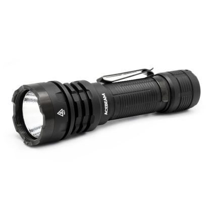 Lanterna tactica reincarcabila Acebeam P17, 4900 lumeni, 445 m, negru