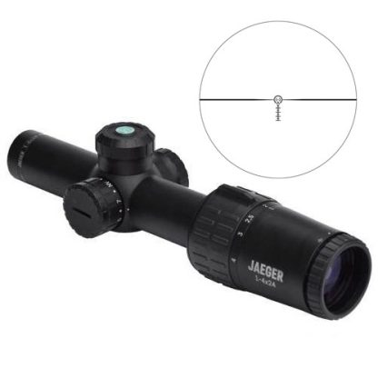 Luneta de arma pentru vanatoare Yukon Jaeger 1-4x24 HB01i