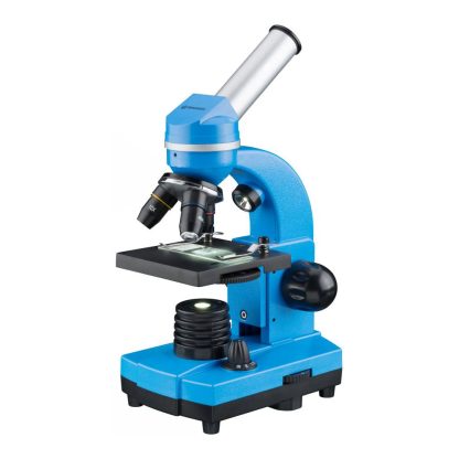 Microscop optic Bresser Junior Student Biolux SEL, albastru