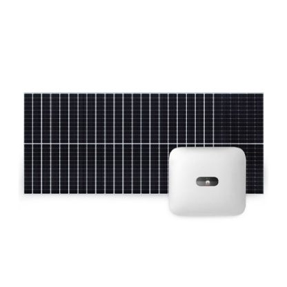 Sistem fotovoltaic 10kW, invertor trifazat On Grid WiFi si 22 panouri Canadian Solar, 120 celule, 460 W