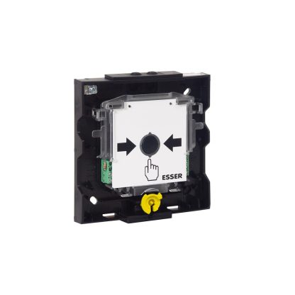 Modul electronic buton mare conventional Esser 804901, cu indicator alarma, 2 microintrerupatoare