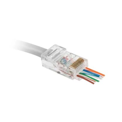 Mufe pentru UTP/FTP RJ45HOLE CAT6, pass through, pret/100 buc