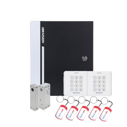 Sistem control acces Hikvision KIT-CA-1UUCCV2, cod, cartela, 13.56 KHz, o usa unidirectionala