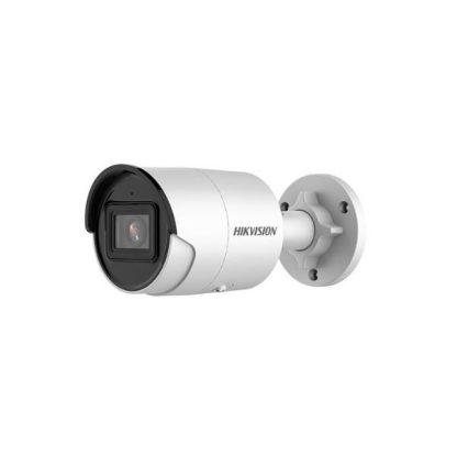 Camera supraveghere exterior IP Hikvision Acusense DS-2CD2083G2-I4, 8 MP, 4 mm, IR 40 m, PoE, slot card