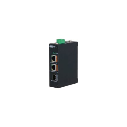 Switch cu 2 porturi PoE Dahua PFS3103-1GT1ET-60-V2, fara management