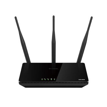 Router wireless Dual Band D-Link AC750 DIR-809, 5 porturi, 2.4/5.0 GHz, MIMO, 733 Mbps