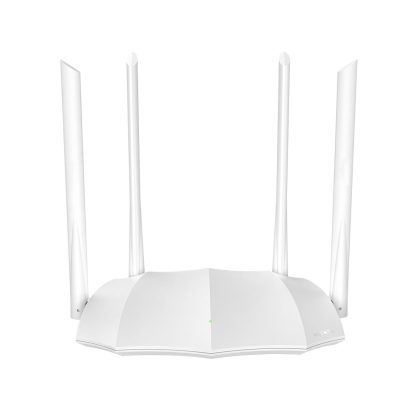 Router wireless Dual Band Tenda AC5 V3.0, 1 port WAN, 3 porturi LAN, 2.4/5.0 GHz, 5 dBi, MU-MIMO, 1200 Mbps