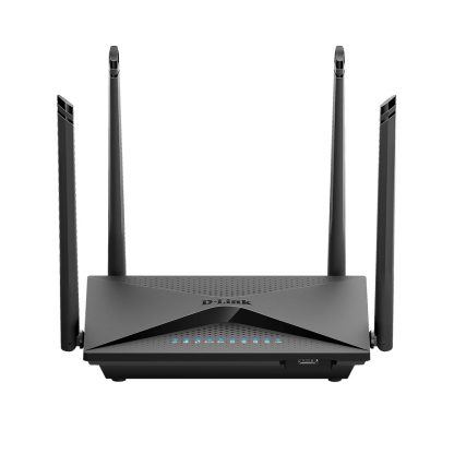 Router wireless Gigabit Dual Band D-Link AC1300 DIR-853/EE, 5 porturi, 2.4/5.0 GHz, MU-MIMO, 1300 Mbps